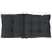 Perne scaun cu spătar mic, 6 buc., negru, textil oxford - WALTI WALTI