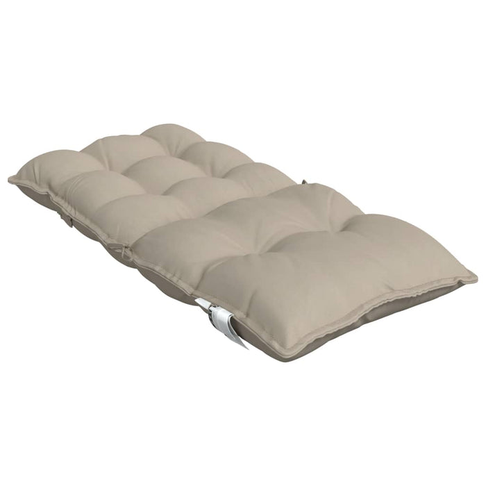 Perne scaun cu spătar mic, 2 buc., gri taupe, textil oxford WALTI