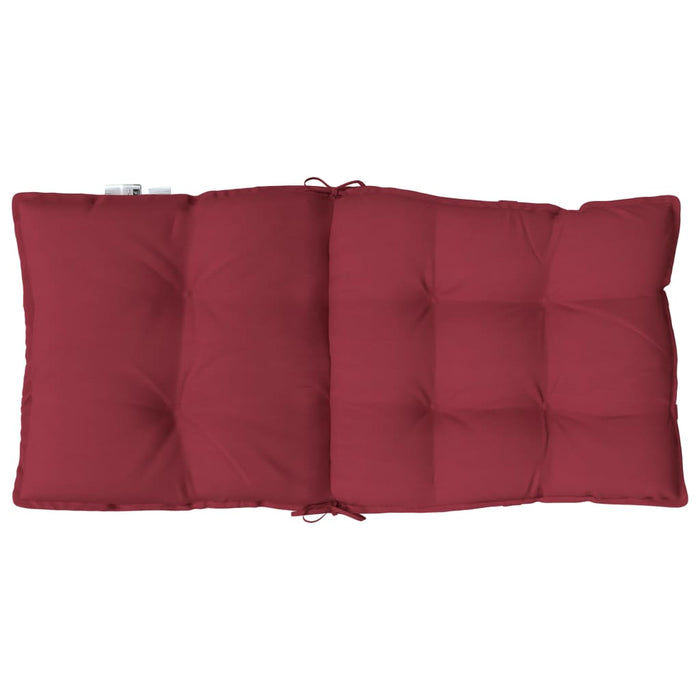 Perne scaun cu spătar mic, 2 buc., roșu, textil oxford - WALTI WALTI