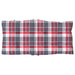 Perne scaun cu spătar mic, 6 buc., roșu carouri, textil oxford - WALTI WALTI