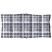 Perne scaun cu spătar mic, 4 buc., gri carouri, textil oxford - WALTI WALTI