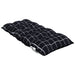 Perne scaun cu spătar mic, 4 buc., negru carouri, textil oxford - WALTI WALTI