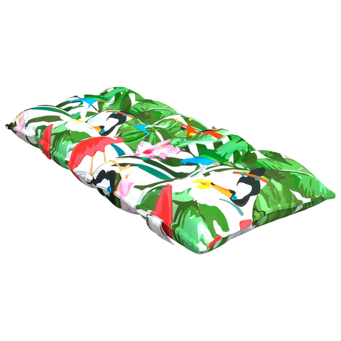 Perne scaune cu spătar jos, 6 buc., multicolor, textil oxford - WALTI WALTI