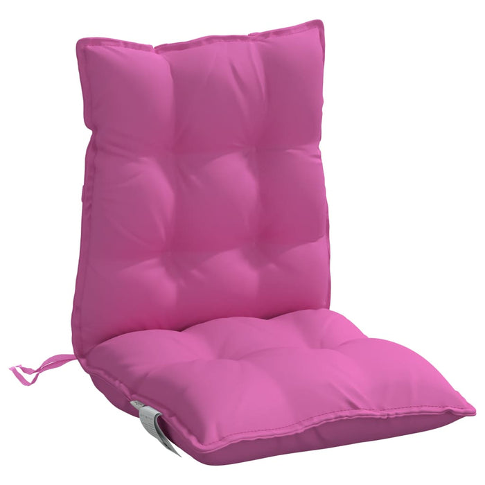 Perne pentru scaune cu spătar mic, 2 buc., roz, textil oxford - WALTI WALTI