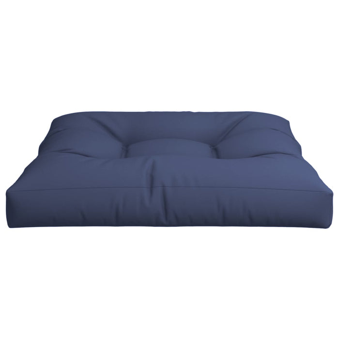 Pernă pentru paleți, bleumarin, 70x70x12 cm, textil WALTI