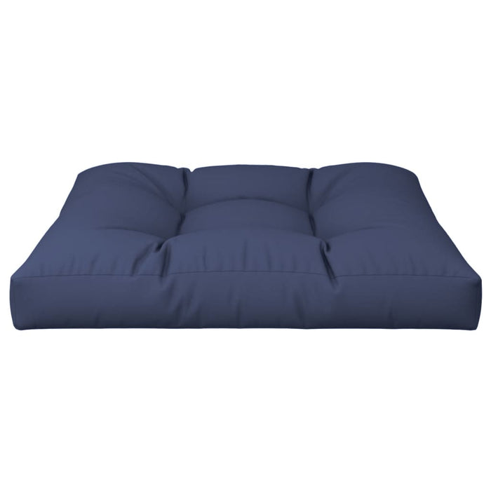 Pernă pentru paleți, bleumarin, 70x70x12 cm, textil WALTI