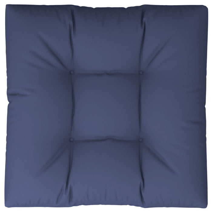 Pernă pentru paleți, bleumarin, 70x70x12 cm, textil WALTI