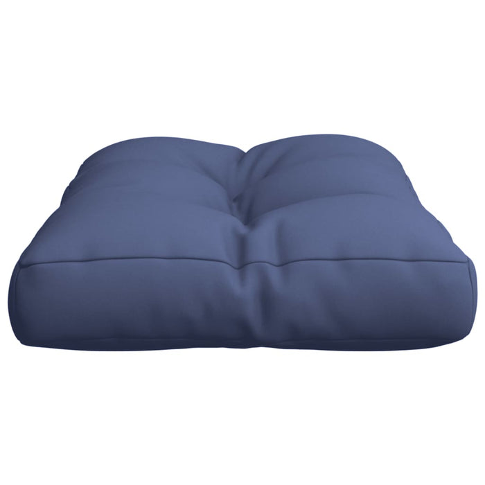 Pernă de paleți, bleumarin, 60x40x12 cm, material textil WALTI