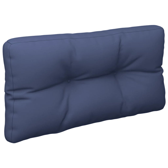 Pernă de paleți, bleumarin, 80x40x12 cm, material textil WALTI