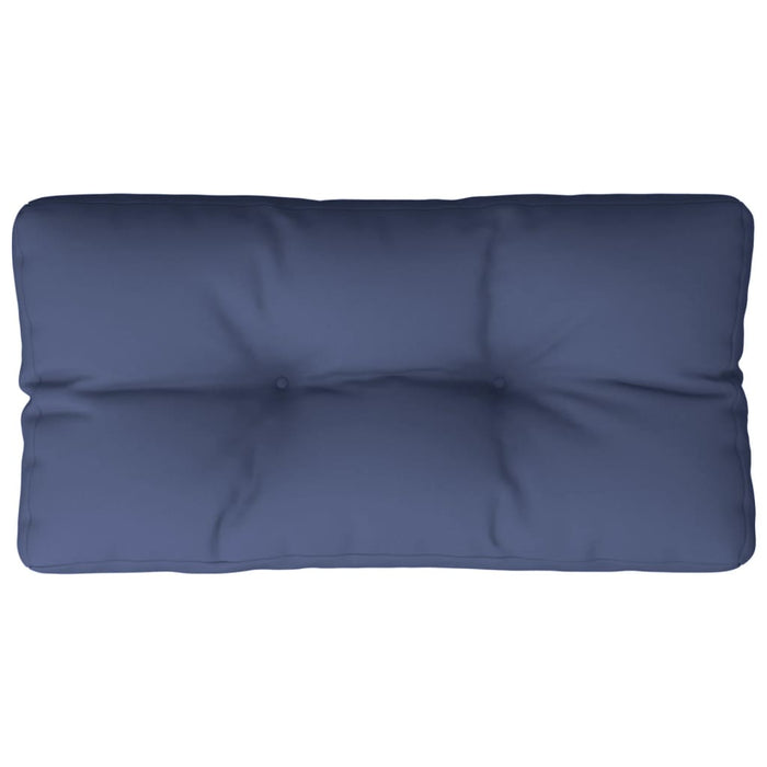 Pernă de paleți, bleumarin, 80x40x12 cm, material textil WALTI