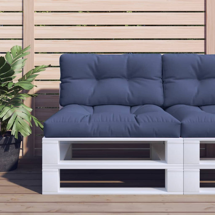 Pernă de paleți, bleumarin, 120x40x12 cm, material textil - WALTI WALTI