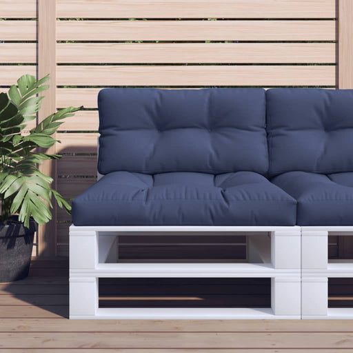 Set pernă de paleți, bleumarin, 70x40x12 cm, material textil - WALTI WALTI