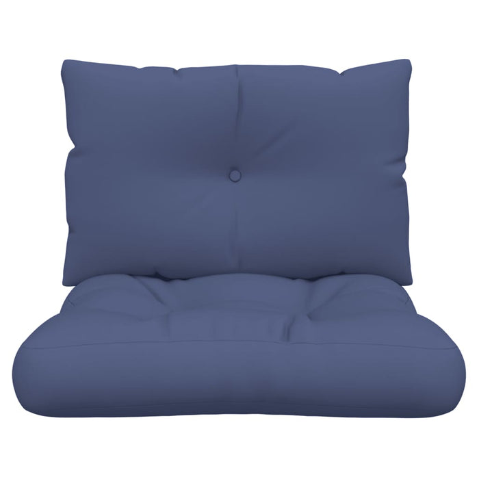 Set pernă de paleți, bleumarin, 60x38x13 cm, material textil - WALTI WALTI