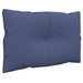 Set pernă de paleți, bleumarin, 60x38x13 cm, material textil - WALTI WALTI