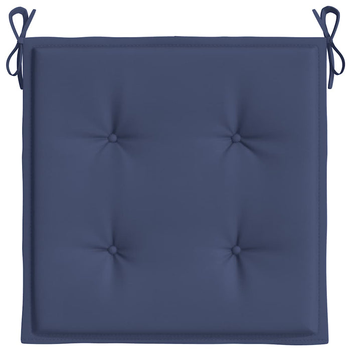 Perne pentru paleți 2 buc. bleumarin, 40x40x4 cm, textil Oxford WALTI