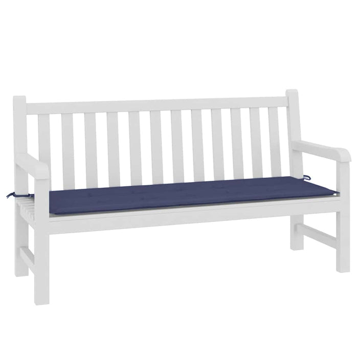 Pernă de bancă de grădină bleumarin, 150x50x4 cm, textil Oxford WALTI