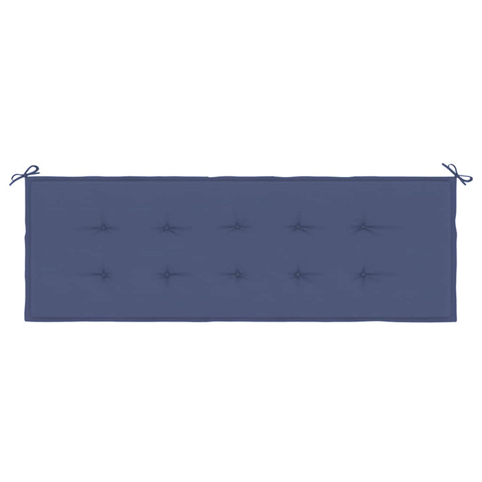 Pernă de bancă de grădină bleumarin, 150x50x4 cm, textil Oxford WALTI