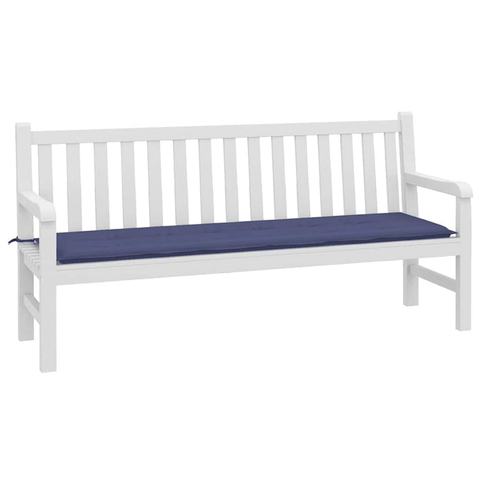 Pernă de bancă de grădină bleumarin, 180x50x4 cm, textil oxford WALTI