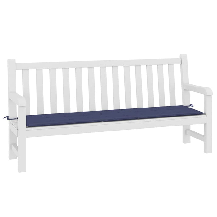 Pernă de bancă de grădină bleumarin, 200x50x4 cm, textil oxford - WALTI WALTI