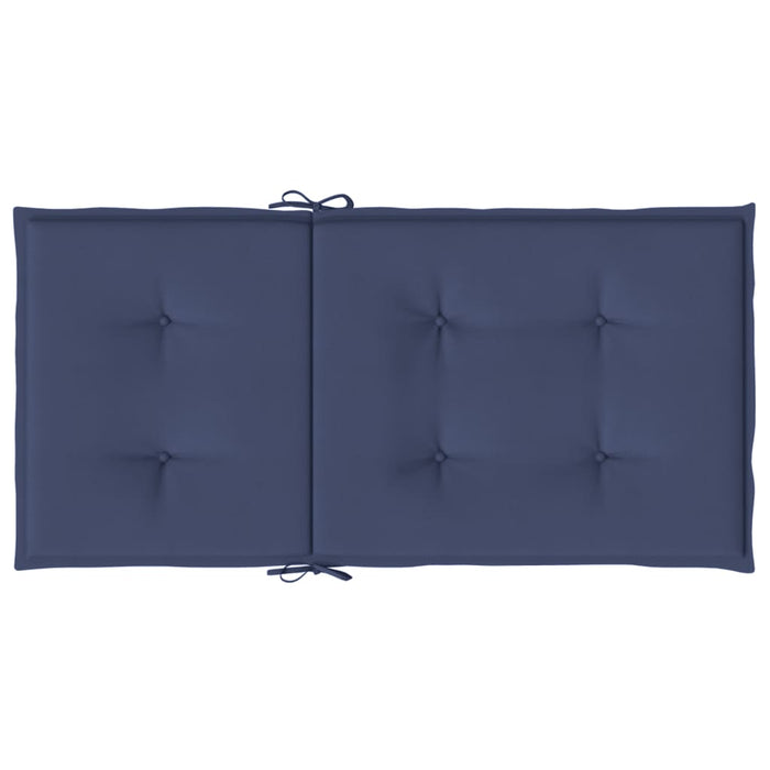 Perne pentru scaune cu spătar jos, 2 buc., bleumarin, textil - WALTI WALTI