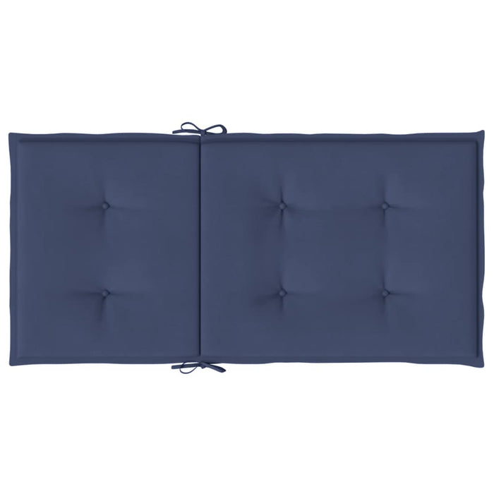 Perne pentru scaune cu spătar jos, 4 buc., bleumarin, textil - WALTI WALTI