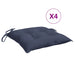 Perne de scaun 4 buc. bleumarin 40x40x7 cm textil oxford - WALTI WALTI
