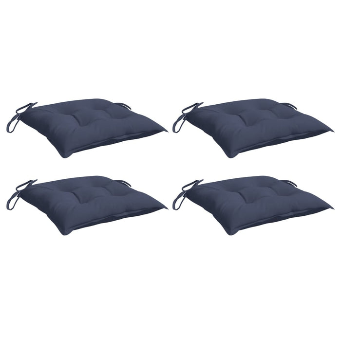 Perne de scaun 4 buc. bleumarin 40x40x7 cm textil oxford - WALTI WALTI