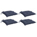 Perne de scaun 4 buc. bleumarin 40x40x7 cm textil oxford - WALTI WALTI