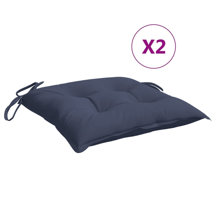 Perne de scaun 2 buc. bleumarin 50x50x7 cm textil oxford - WALTI WALTI