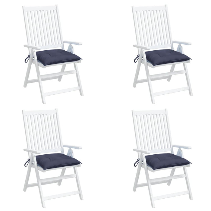 Perne de scaun 4 buc. bleumarin 50x50x7 cm textil oxford - WALTI WALTI