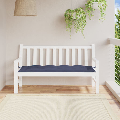 Pernă bancă de grădină, bleumarin, 150x50x7cm, textil oxford - WALTI WALTI