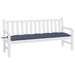 Pernă bancă de grădină, bleumarin, 180x50x7cm, textil oxford - WALTI WALTI