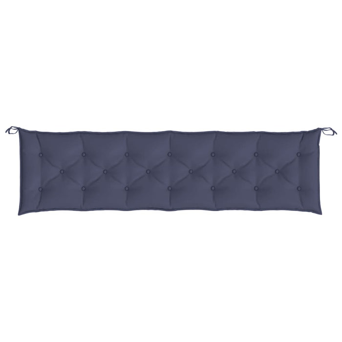 Pernă bancă de grădină, bleumarin, 200x50x7cm, textil oxford - WALTI WALTI