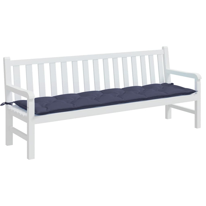 Pernă bancă de grădină, bleumarin, 200x50x7cm, textil oxford - WALTI WALTI