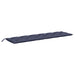 Pernă bancă de grădină, bleumarin, 200x50x7cm, textil oxford - WALTI WALTI