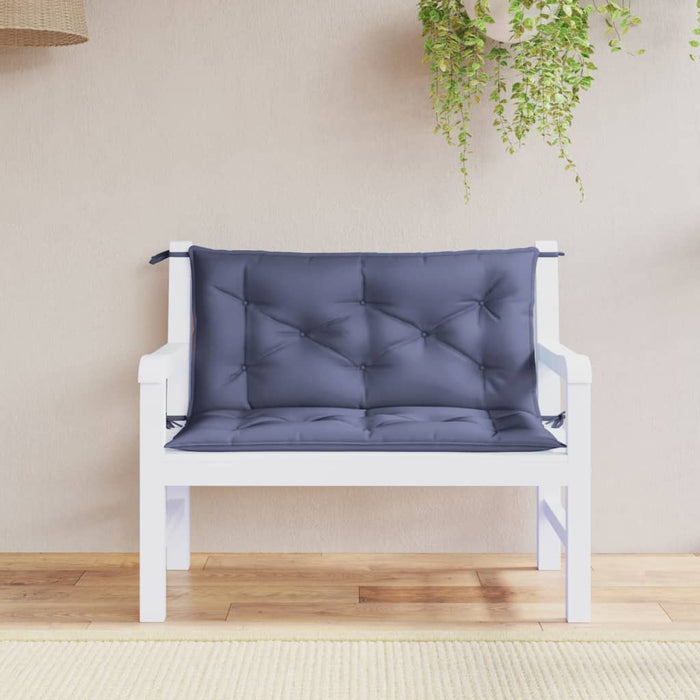 Perne bancă de grădină 2buc. bleumarin 100x50x7cm textil oxford - WALTI WALTI