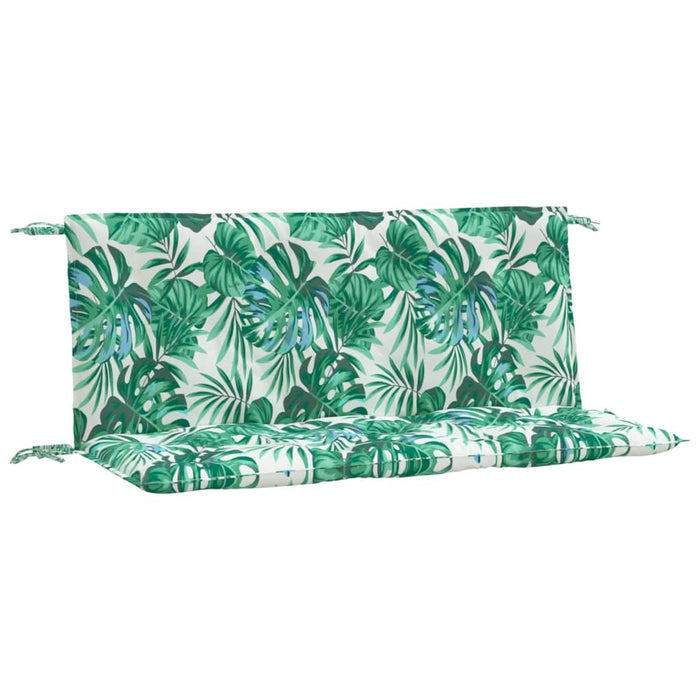 Perne bancă de grădină 2 buc. model frunze 120x50x7 cm textil - WALTI WALTI