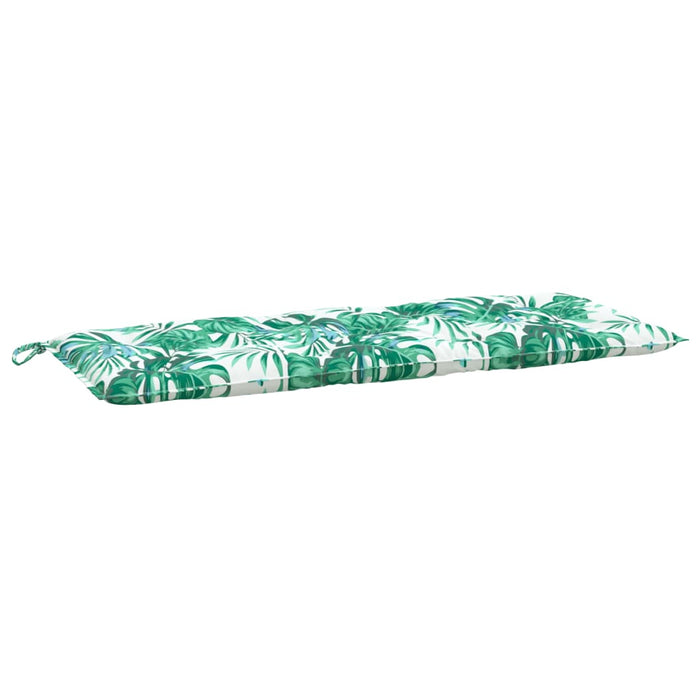 Perne bancă de grădină 2 buc. model frunze 120x50x7 cm textil - WALTI WALTI