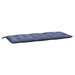 Perne bancă de grădină 2buc. bleumarin 120x50x7cm textil oxford - WALTI WALTI