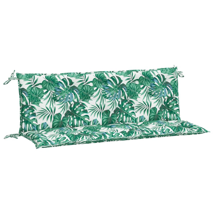 Pernă bancă de grădină 2 buc., model frunze, 150x50x7cm, textil - WALTI WALTI
