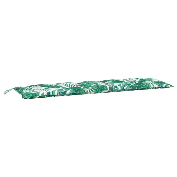 Perne bancă de grădină 2 buc., model frunze, 180x50x7cm, textil - WALTI WALTI