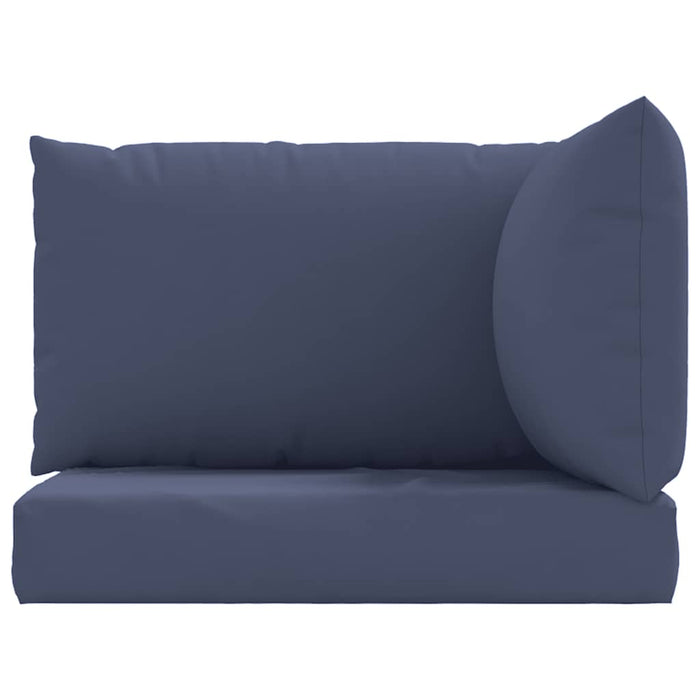 Perne canapea din paleți, 3 buc., bleumarin, textil Oxford - WALTI WALTI