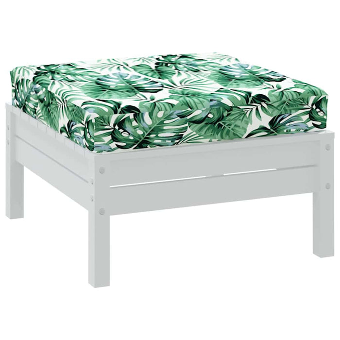 Pernă pentru paleți, model frunze 60x60x9,5 cm, țesătură Oxford WALTI
