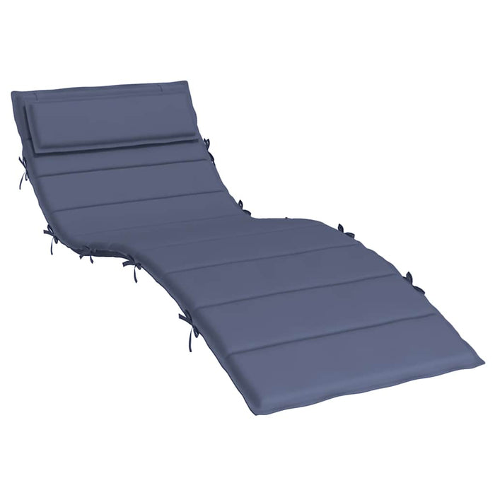 Pernă de șezlong, bleumarin, 180x60x4 cm, textil Oxford WALTI