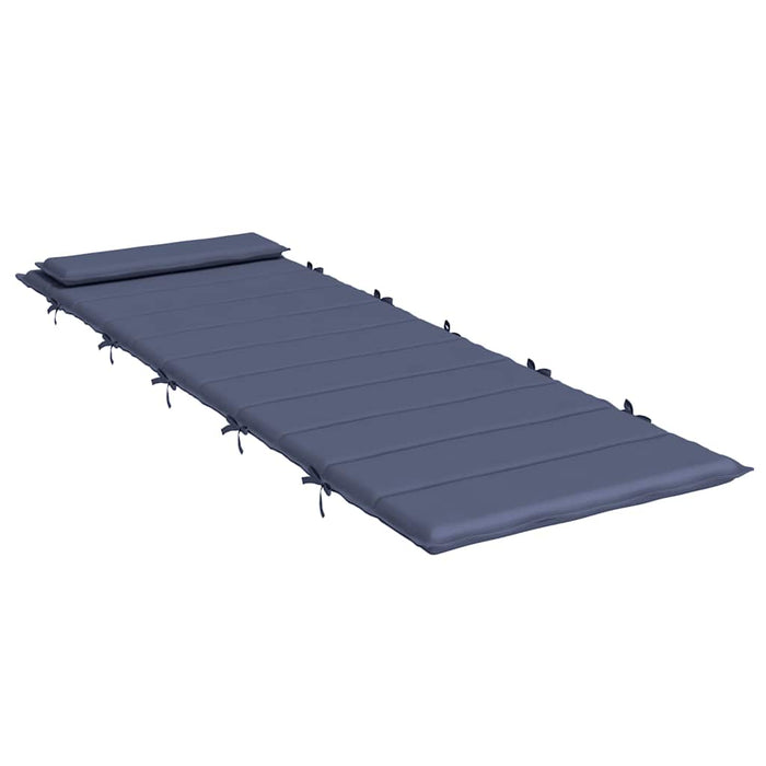 Pernă de șezlong, bleumarin, 180x60x4 cm, textil Oxford WALTI