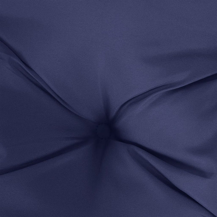Pernă rotundă, bleumarin, Ø 60 x11 cm, țesătură Oxford - WALTI WALTI