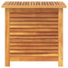Ladă depozitare grădină cu grilaj 60x50x56 cm lemn masiv acacia - WALTI WALTI