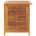 Ladă depozitare grădină cu grilaj 60x50x56 cm lemn masiv acacia - WALTI WALTI