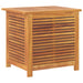 Ladă depozitare grădină cu grilaj 60x50x56 cm lemn masiv acacia - WALTI WALTI