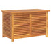 Ladă depozitare grădină cu grilaj 90x50x56 cm lemn masiv acacia - WALTI WALTI